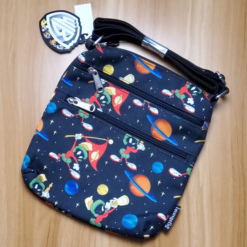 Loungefly Marvin the Martian Passport Bag – NWT